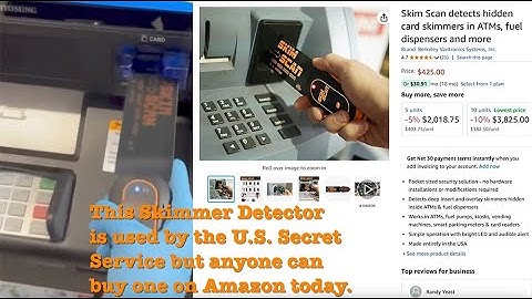 US Secret Service uses this skimmer detector