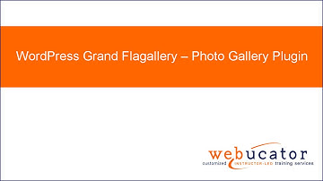WordPress Flagallery - Photo Gallery Plugin