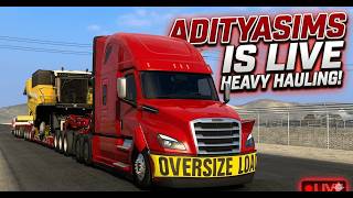 This Oversize Load Is Too Massive! Episode - 3 🛑 | AdityaSims Is Live!