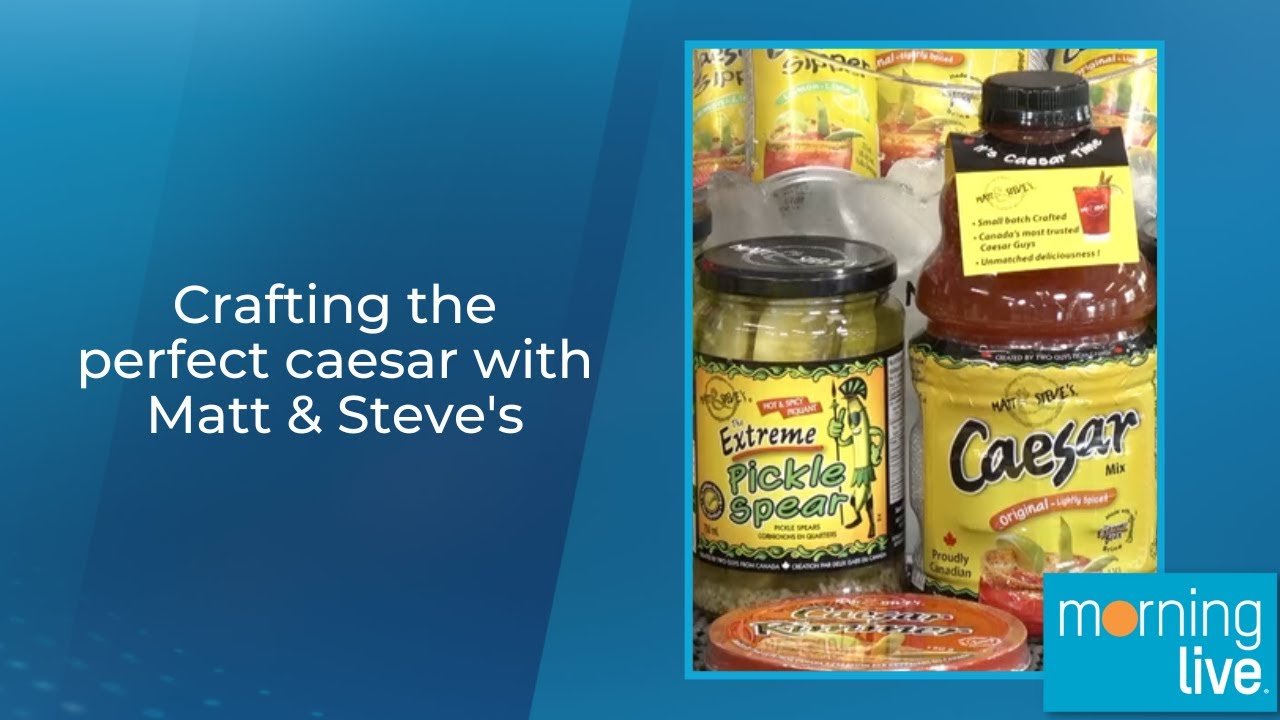 Crafting the perfect caesar with Matt & Steve's - YouTube