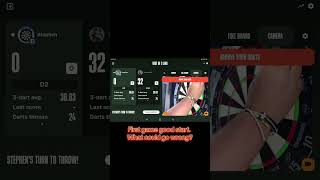 Just a beginner learning darts. Trying to improve my averages. 501 game
