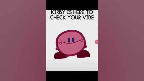 Kirby is here to check your remake vibe