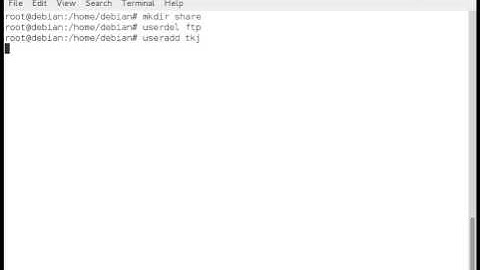 INSTALLASI DAN KONFIGURASI FTP SERVER PADA DEBIAN 7