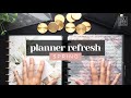 Spring planner refresh 2024  discbound classic happy planner setup