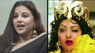 Download Lagu Vidya Balan Choosing Sridevi over Madhuri Dixit saying she worships Sridevi MP3