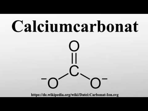 Video: So Erhalten Sie Calciumcarbonat