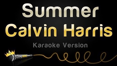 Summer Karaoke version - Karaoke performance video thumbnail