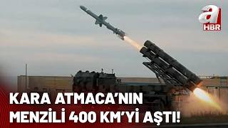 Roketsan Tarafından Üretilen Atmaca Füzesinin Menzili 400 Kmyi Aştı A Haber