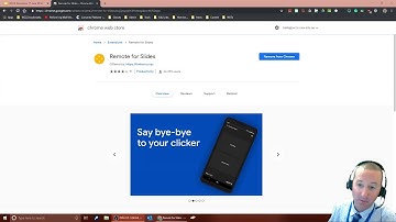 Remote control Google Slides from your phone or another device.