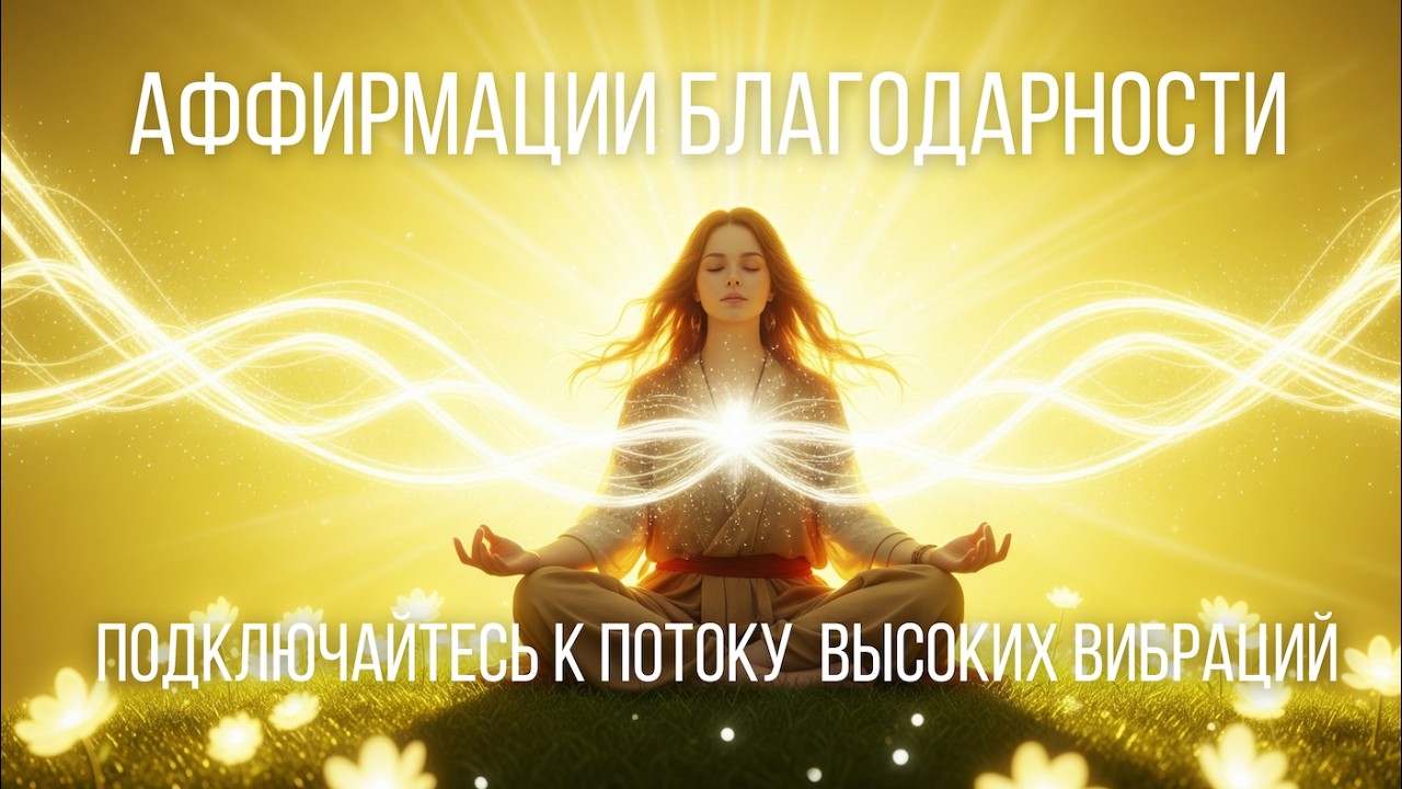 Слушай 1 марта✨Высокие вибрации  благодарности✨Встречай весну с открытым сердцем!