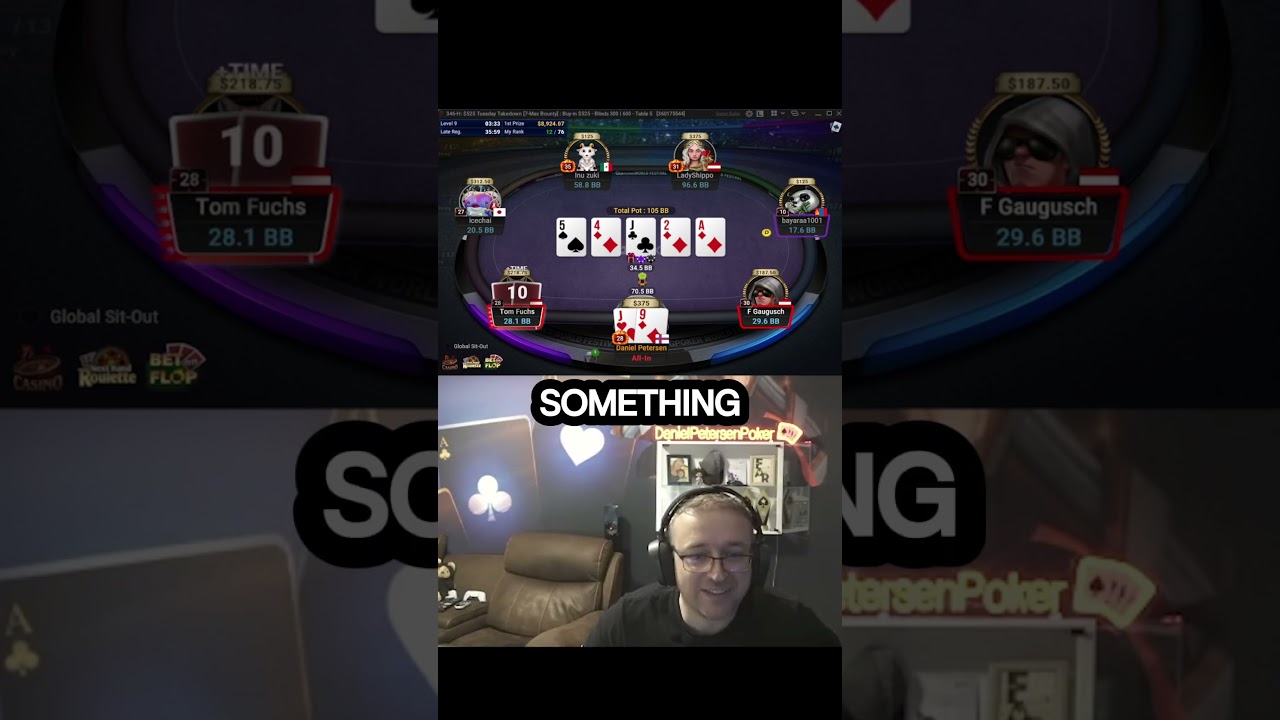 Sick spot 🤣🤣 @GGPoker 