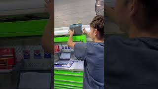 He Strikes Back😭 #automobile #mechanic #funny #prank #car #dealership #automotive #shorts #repair
