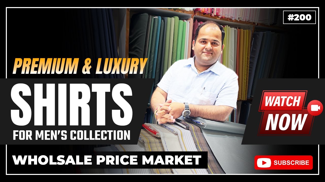 Top Premium & Luxury Shirts For Men’s Collection | Wholesale Price ...