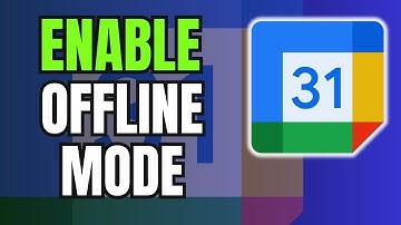 How to ENABLE Offline Mode in Google Calendar NOW!