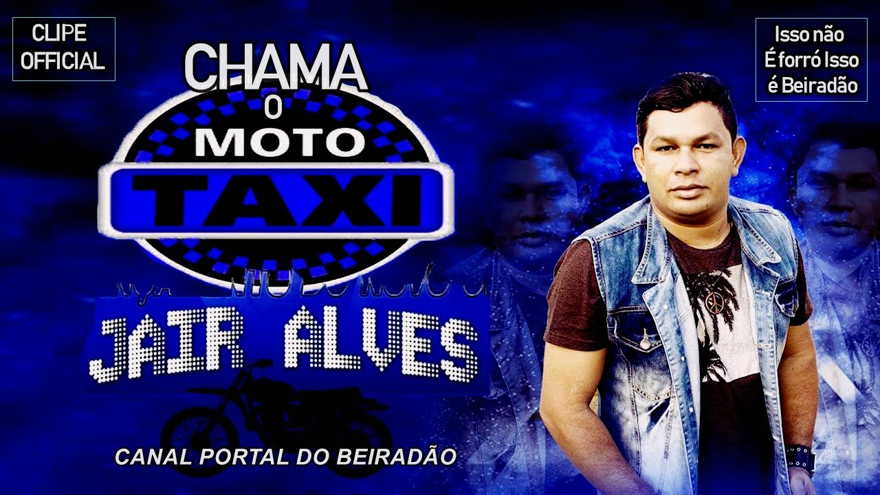 Ahaha! Apaixonei. Tema moto táxi para homenagear Gilberto