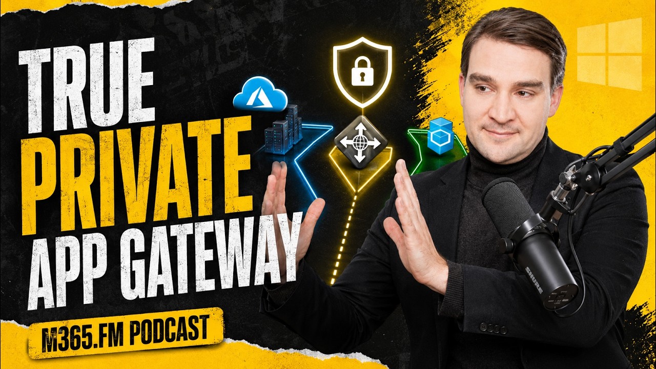 Azure App Gateway network isolation: finally separate control plane and data plane for...