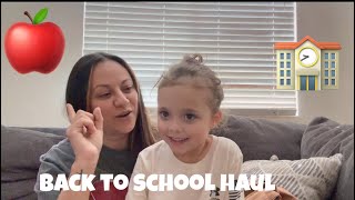 Back To School Haul | 1st Grade Back To School Haul | Autism Mom vlog