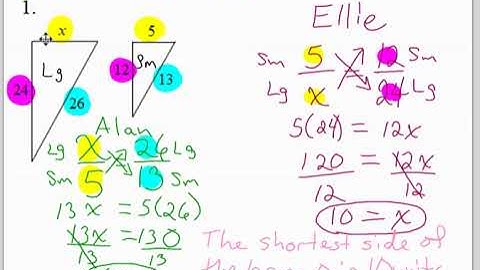 Int Alg 2 7.6 Solving Proportions with Rational Expressions Video PLM 3