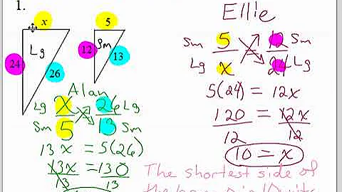 Int Alg 2 7.6 Solving Proportions with Rational Expressions Video PLM 3