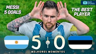 MESSI SHOW THE BEST PLAYER IN HISTORY SHOCKED THE WORLD BY SCORING 5 GOALS IN THIS MATCH