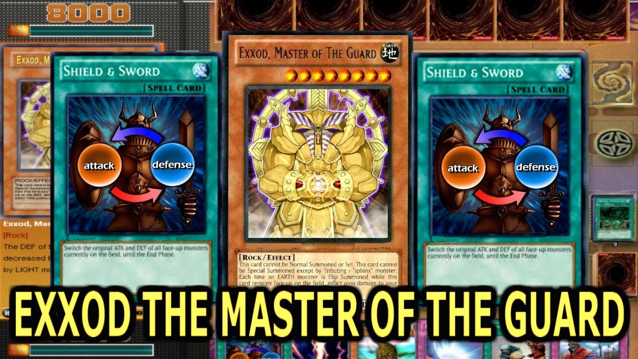 Yu-Gi-Oh! Power Of Chaos The legend Reborn EXXOD MASTER OF THE GUARD