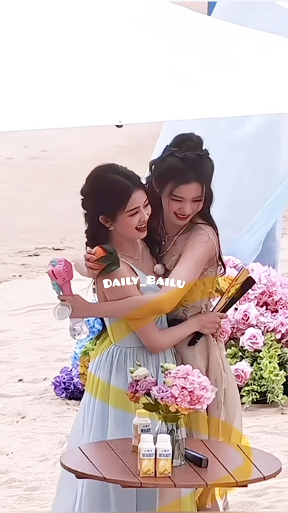Kedekatan Bailu & Wang Churan di KR  #bailu #白鹿 #白鹿my #cdrama