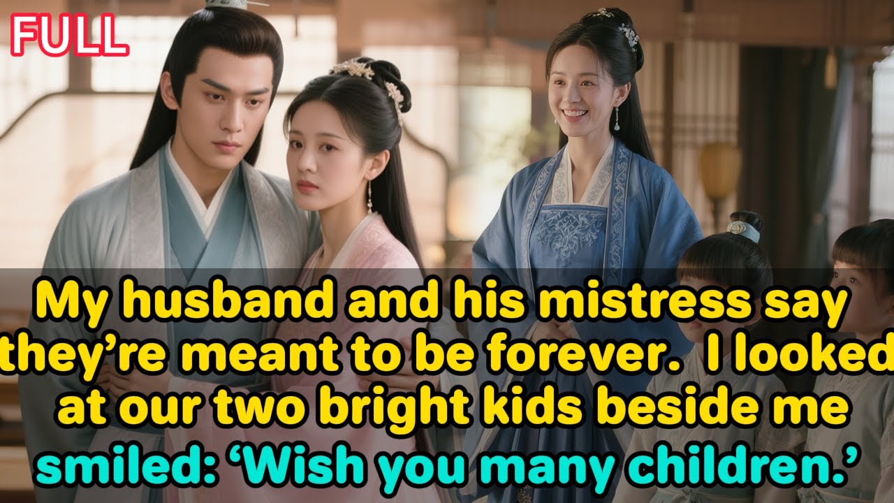 My husband and his mistress say they’re meant to be forever. I smiled: "Wish you many children."