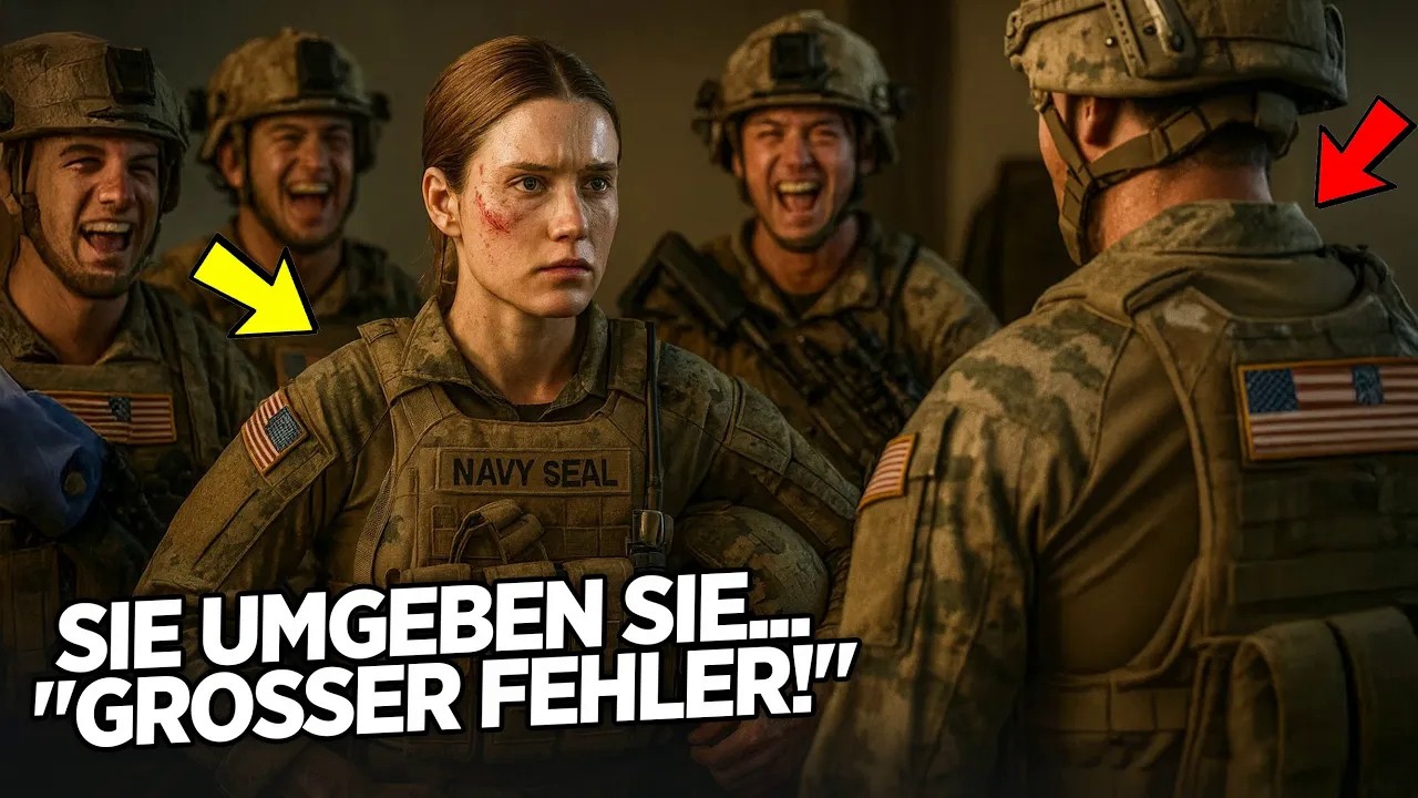 Vier Rekruten umzingelten sie – 45 Sekunden später stand ein Navy SEAL vor ihnen
