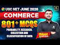 UGC NET June 2026 | UGC NET Commerce | Probability, Research, Collection & Classification of Data
