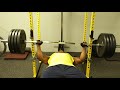 The worlds strongest man - 405 for 72 reps #AvalancheTheArchitect #Powelifting