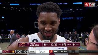 Donovan Mitchell scored 31 points and added a dunk to his highlight reel in Cavs' win over Nets