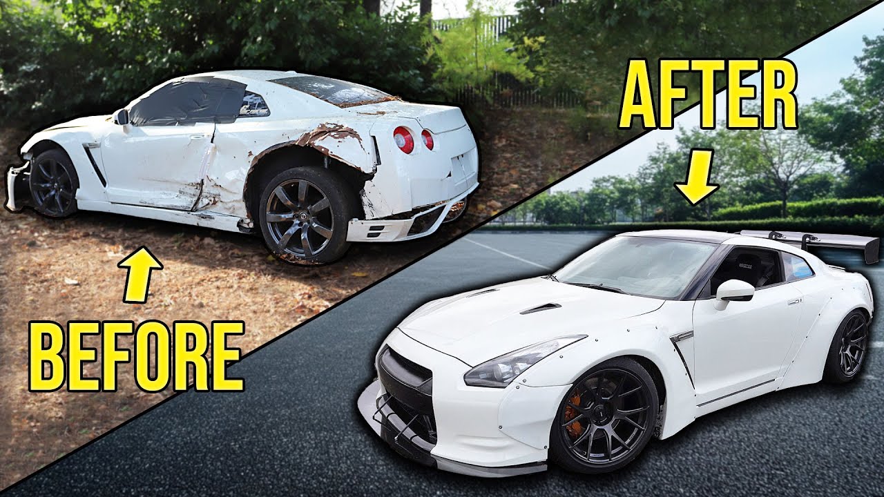FULL BUILD | Rebuilding (And Heavily Modifying) The CHEAPEST R35 GTR In ...