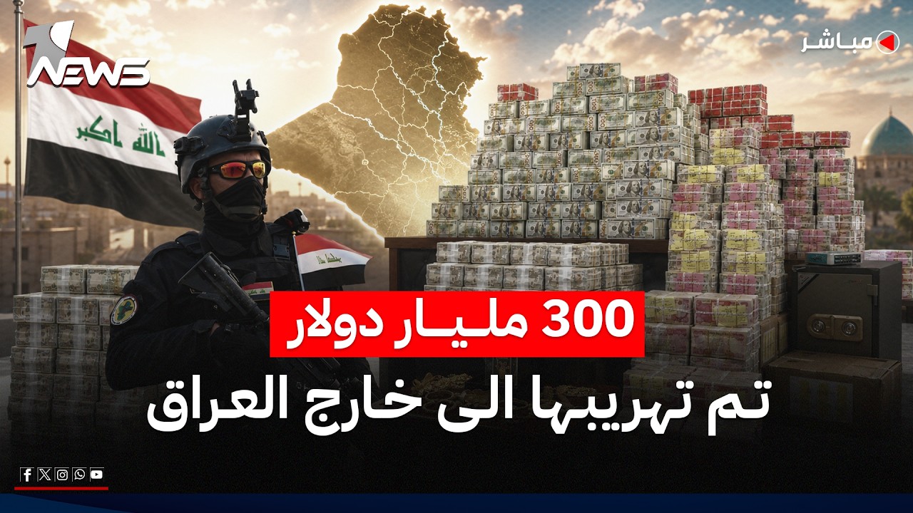 300 مليار دولار تم تهريبها الى خارج العراق وانفجاران قرب مقر اقامة ماكرون في دمشق | المنتصف 2026/7/7