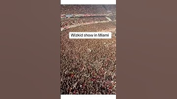 Thumbnail of 900,000😲 people at Wizkid show in Miami #wizkid #miami