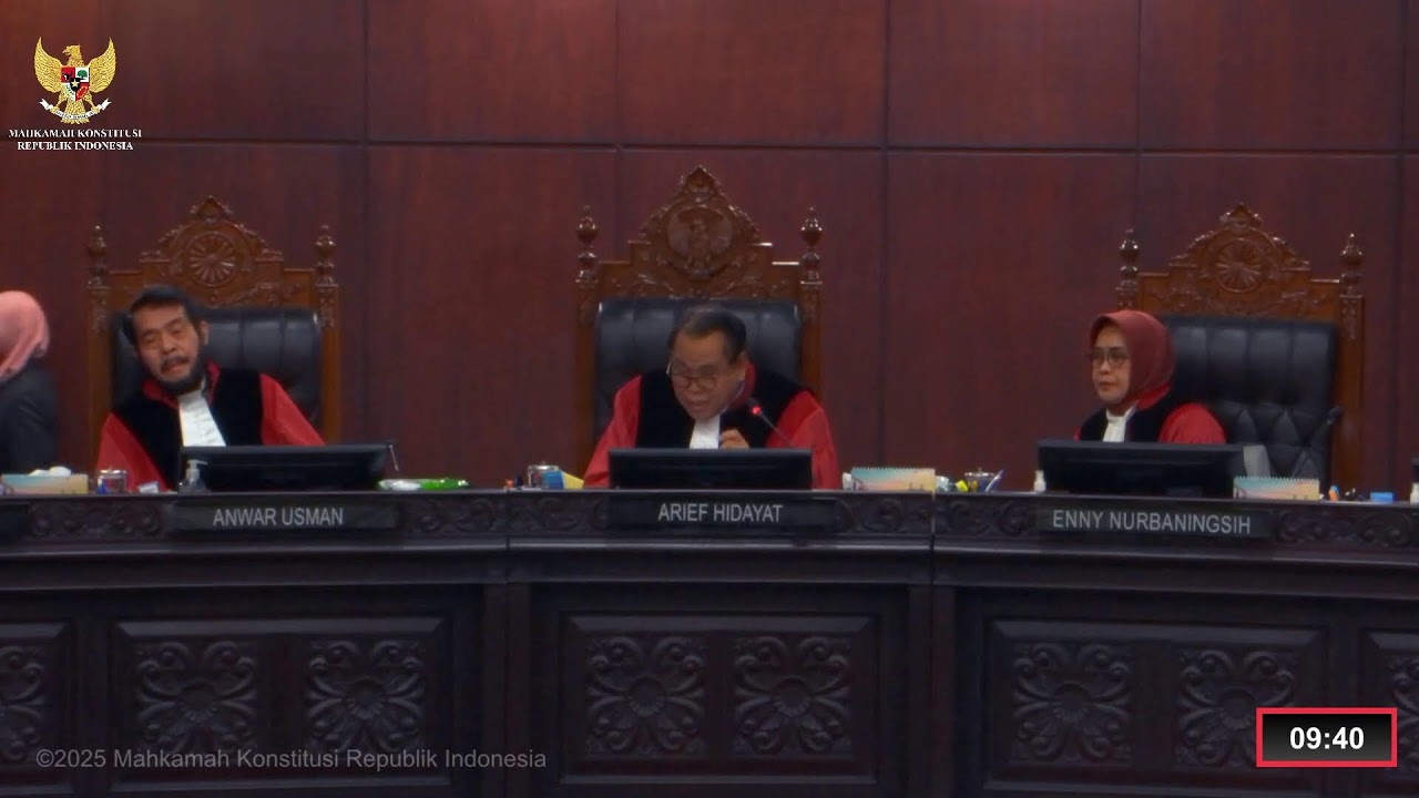 (Panel III) Sidang Perkara PHPU Bupati, Tahun 2024, Selasa, 23 September 2025.