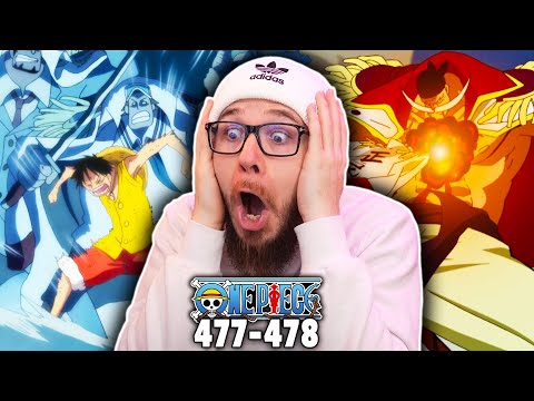 LUFFY USES CONQUERORS HAKI! (ONE PIECE REACTION)