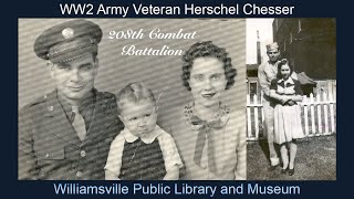 Celebrity WWII Army Veteran Herschel Chesser Interview Profile