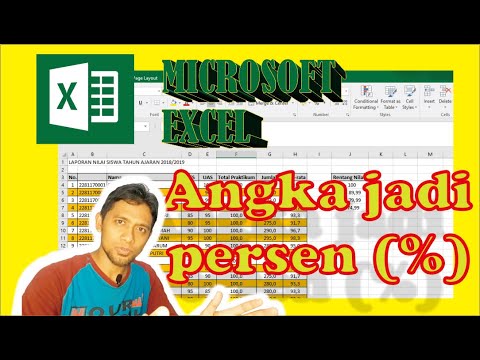 Video: Bagaimana Cara Mengubah Persentase Menjadi Angka