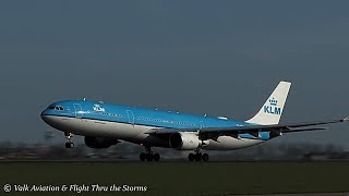 KLM Inauguration flight to Boston ///  KL617