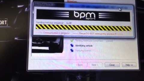 BPMSport M3 - 25 second ECU Flashing