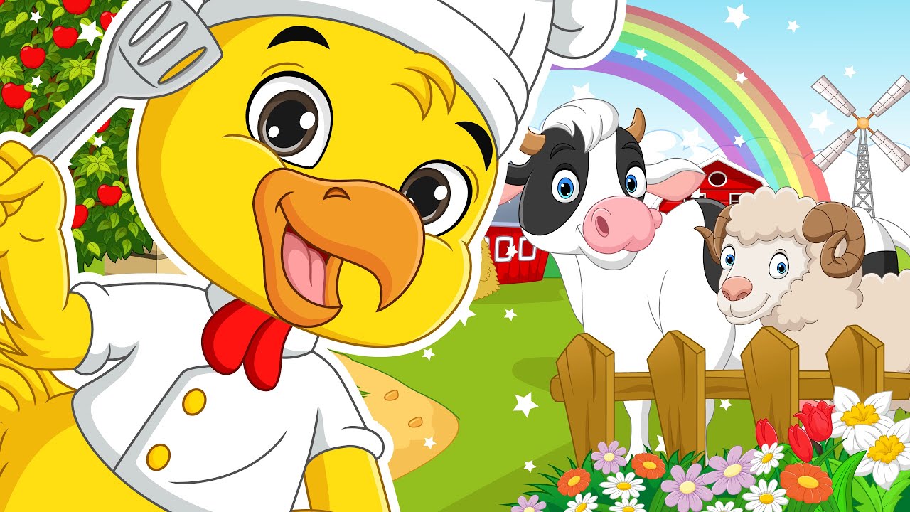Muffin Man + Old MacDonald Had A Farm Animal sound Songs for Kids | Old Macdonald Had A Farm Poem