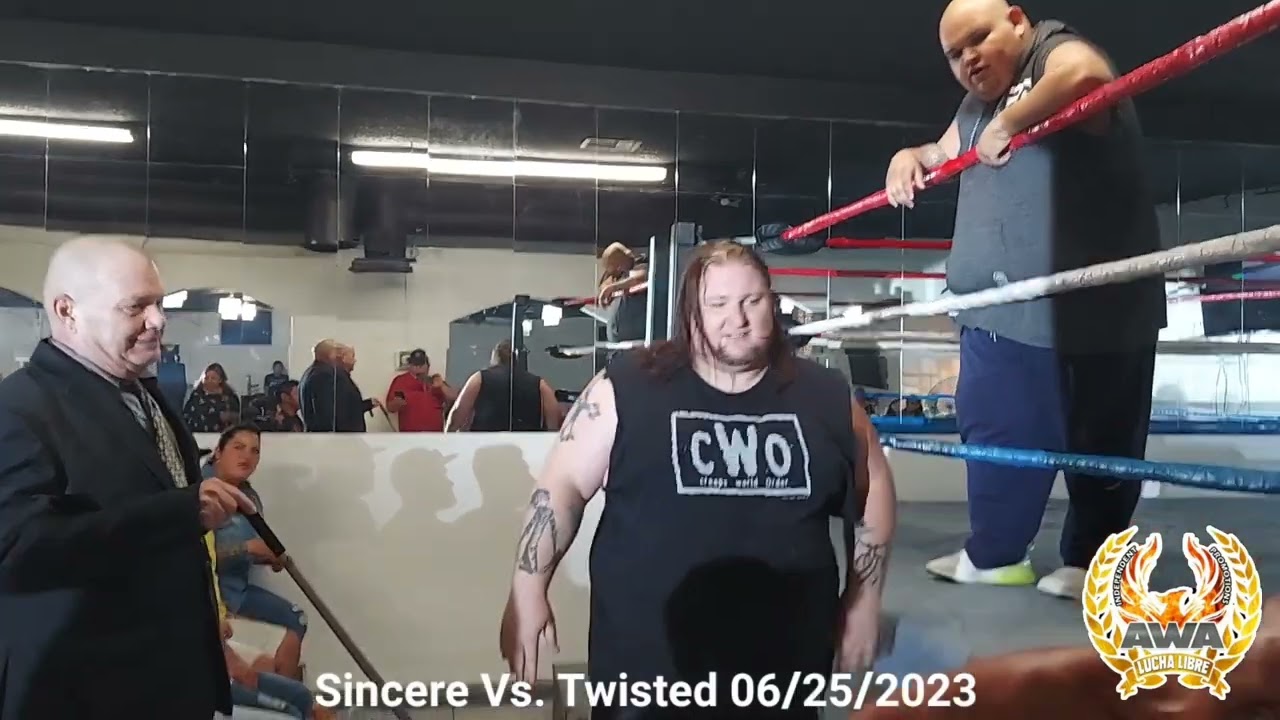 Sincere vs. Twisted referee La Bomba 06/25/2023 Phoenix Arizona