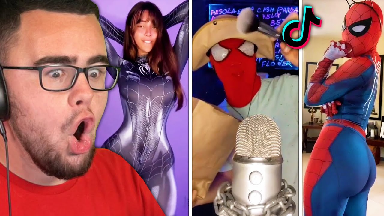 Reacting to SPIDERMAN Tik Tok Fails!
