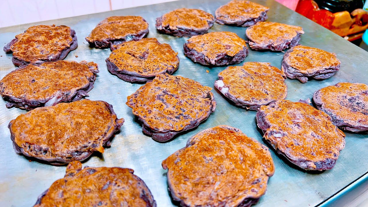 บ้าบิ่นมะพร้าวอ่อนสูตรทำขายจริง!อร่อยจริง!ผสมแป้งข้าวเหนียวดำอร่อยมาก