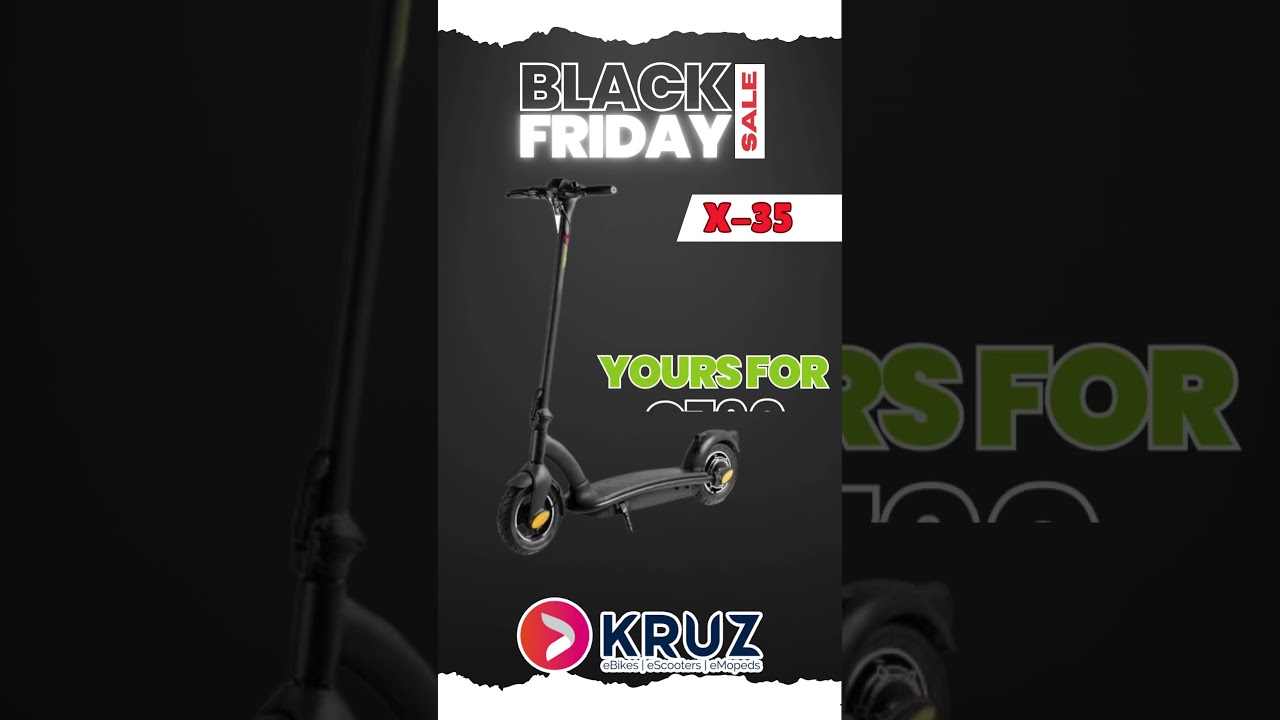 Black Friday Sale | Kruz Electric