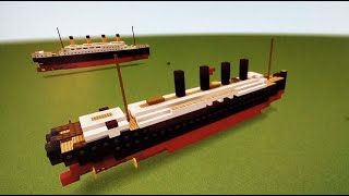 Minecraft RMS Lusitania Tutorial - Full Build!