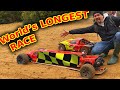 World's Longest RC Car Race (omg its so good!!!)
