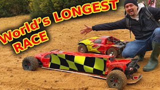 World's Longest RC Car Race (omg its so good!!!)