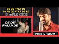 De De Pyar De Sharabi Movie HD Karaoke With Scrolling Lyics 