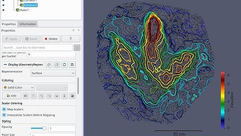 Contour plots with relative and absolute spacing in ParaView – Tutorial – Part 3
